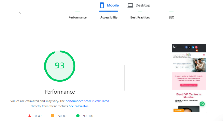 Mobile Optimization