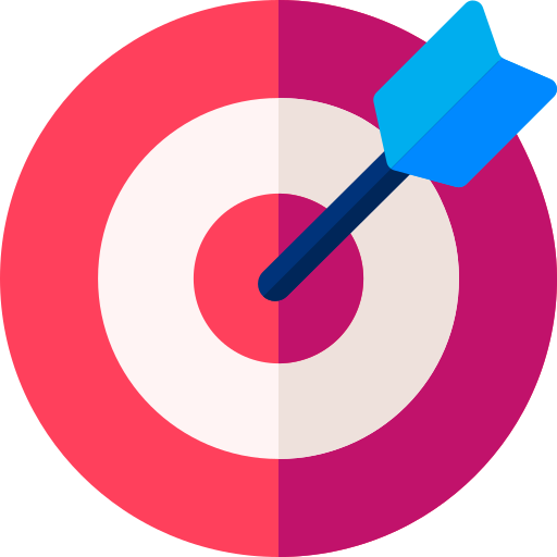 Logo of a medical symbol: a purple stethoscope curved into a U with teal earpieces and a blue chest piece